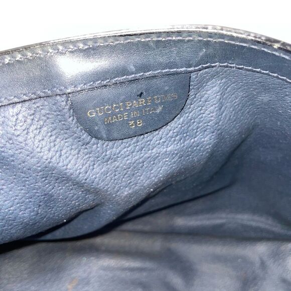 Authentic GUCCI Blue Web Ophidia Front Flap Shoulder Bag Crossbody - Picture 10 of 12